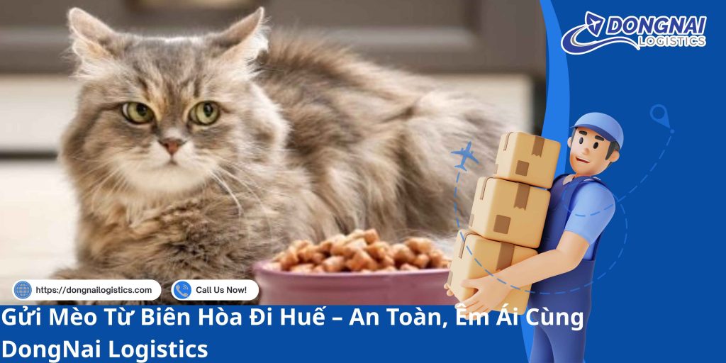 Gửi Mèo Từ Biên Hòa Đi Huế – An Toàn, Êm Ái Cùng DongNai Logistics