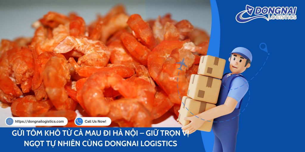 GỬI TÔM KHÔ TỪ CÀ MAU ĐI HÀ NỘI – GIỮ TRỌN VỊ NGỌT TỰ NHIÊN CÙNG DONGNAI LOGISTICS