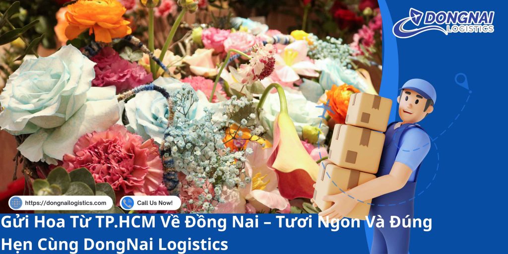 Gửi Hoa Từ TP.HCM Về Đồng Nai – Tươi Ngon Và Đúng Hẹn Cùng DongNai Logistics