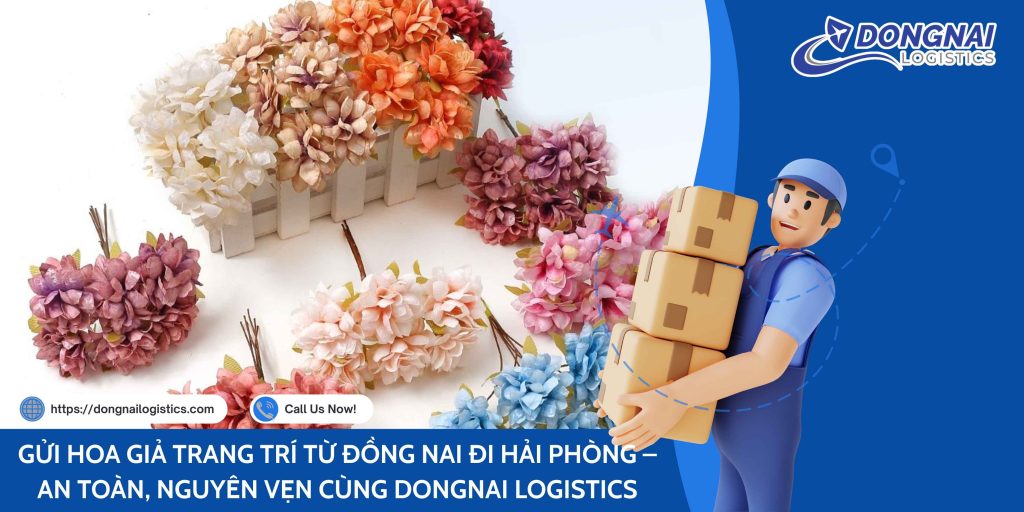 GỬI HOA GIẢ TRANG TRÍ TỪ ĐỒNG NAI ĐI HẢI PHÒNG – AN TOÀN, NGUYÊN VẸN CÙNG DONGNAI LOGISTICS