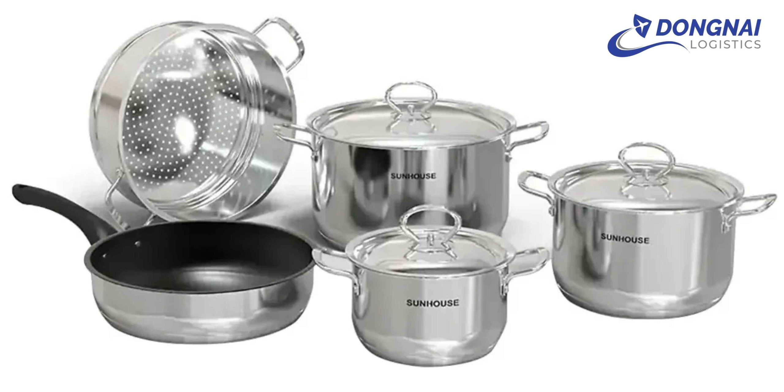 GỬI BỘ NỒI INOX TỪ VIỆT NAM SANG CANADA – AN TOÀN, NGUYÊN VẸN CÙNG DONGNAI LOGISTICS