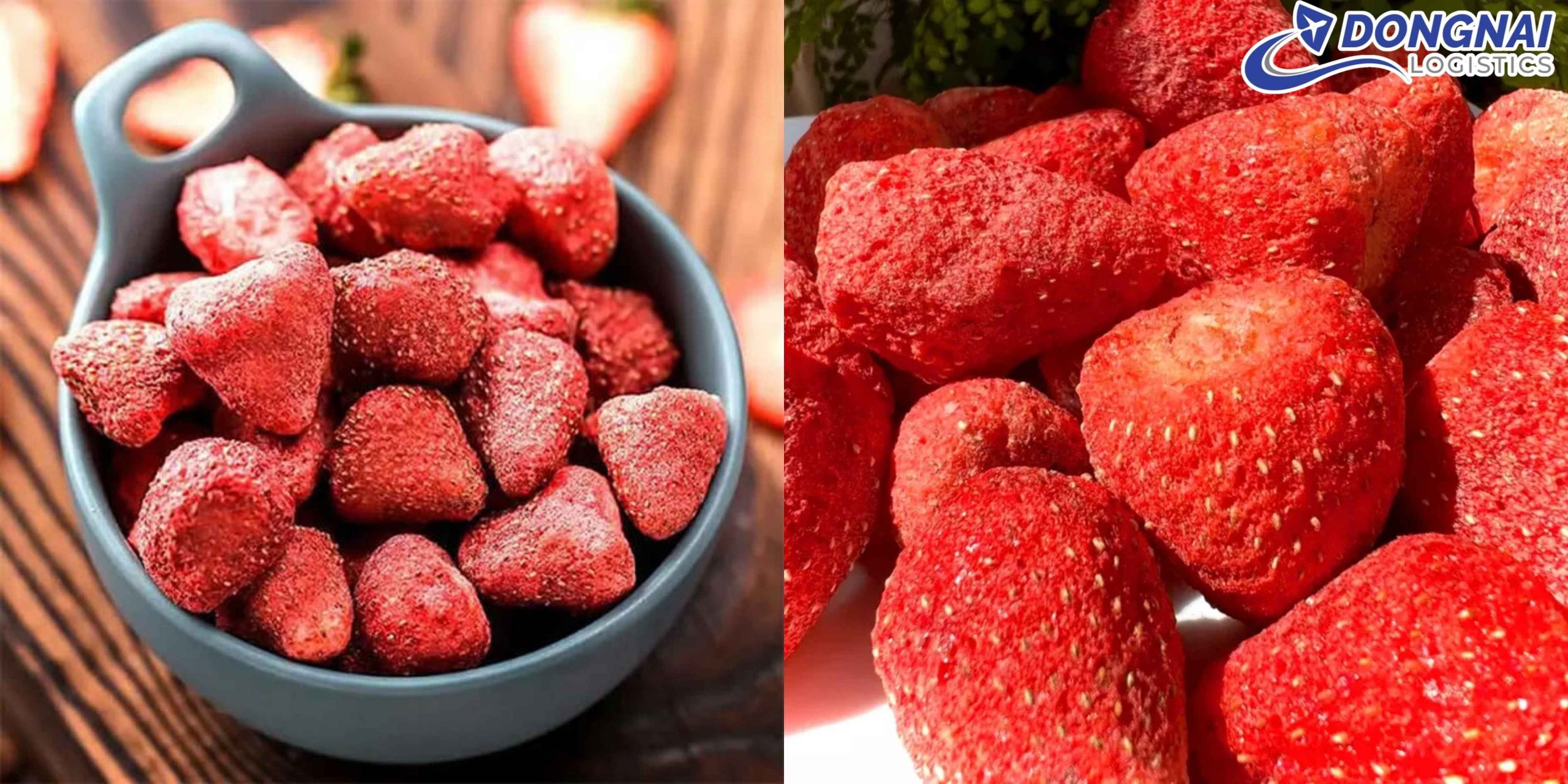 Vận Chuyển Dâu Tây Sấy Đà Lạt Sang Pháp – Phục Vụ Thị Trường Quà Tặng Cao Cấp