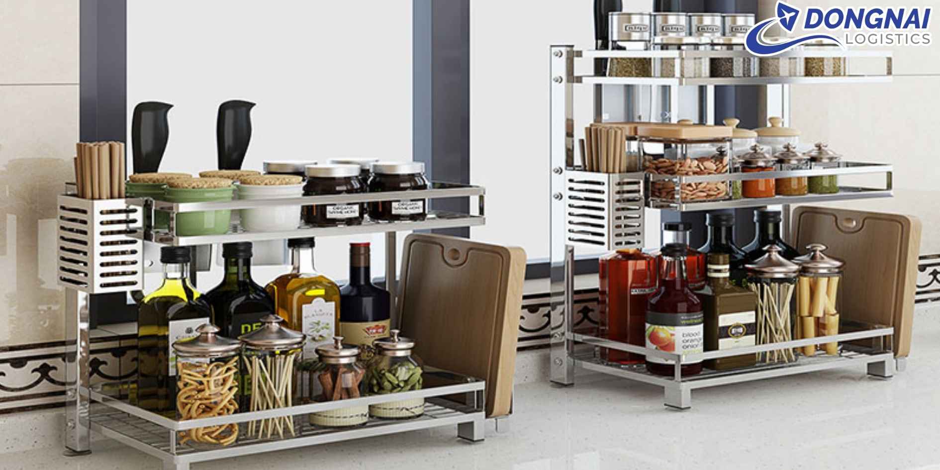 Vận Chuyển Kệ Gia Vị Tre Sang Nhật Bản – Giữ Nguyên Hình Dáng Và Màu Sắc