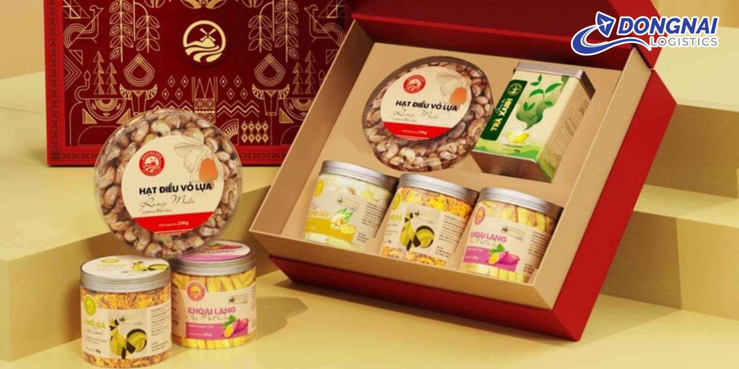 Gửi Set Quà Tết Từ TP.HCM Đi Buôn Ma Thuột – An Toàn, Nhanh Gọn Cùng DongNai Logistics