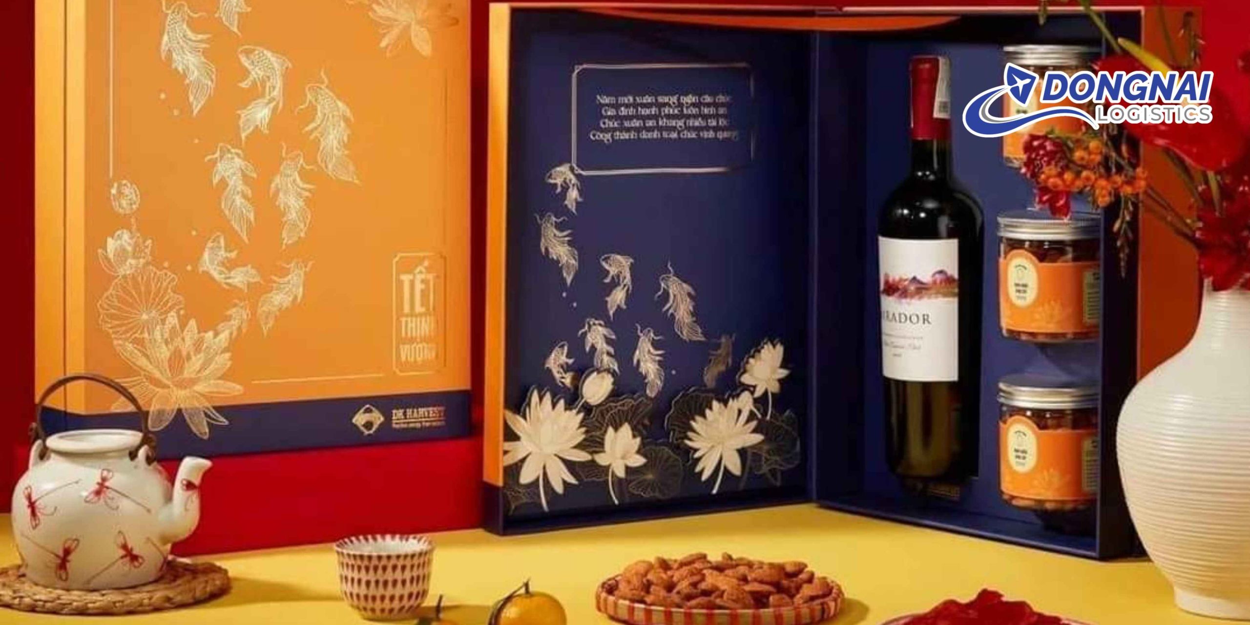 Gửi Rượu Tết Cho Đối Tác Từ TP.HCM Đi Đà Nẵng – An Toàn, Trang Trọng Cùng DongNai Logistics