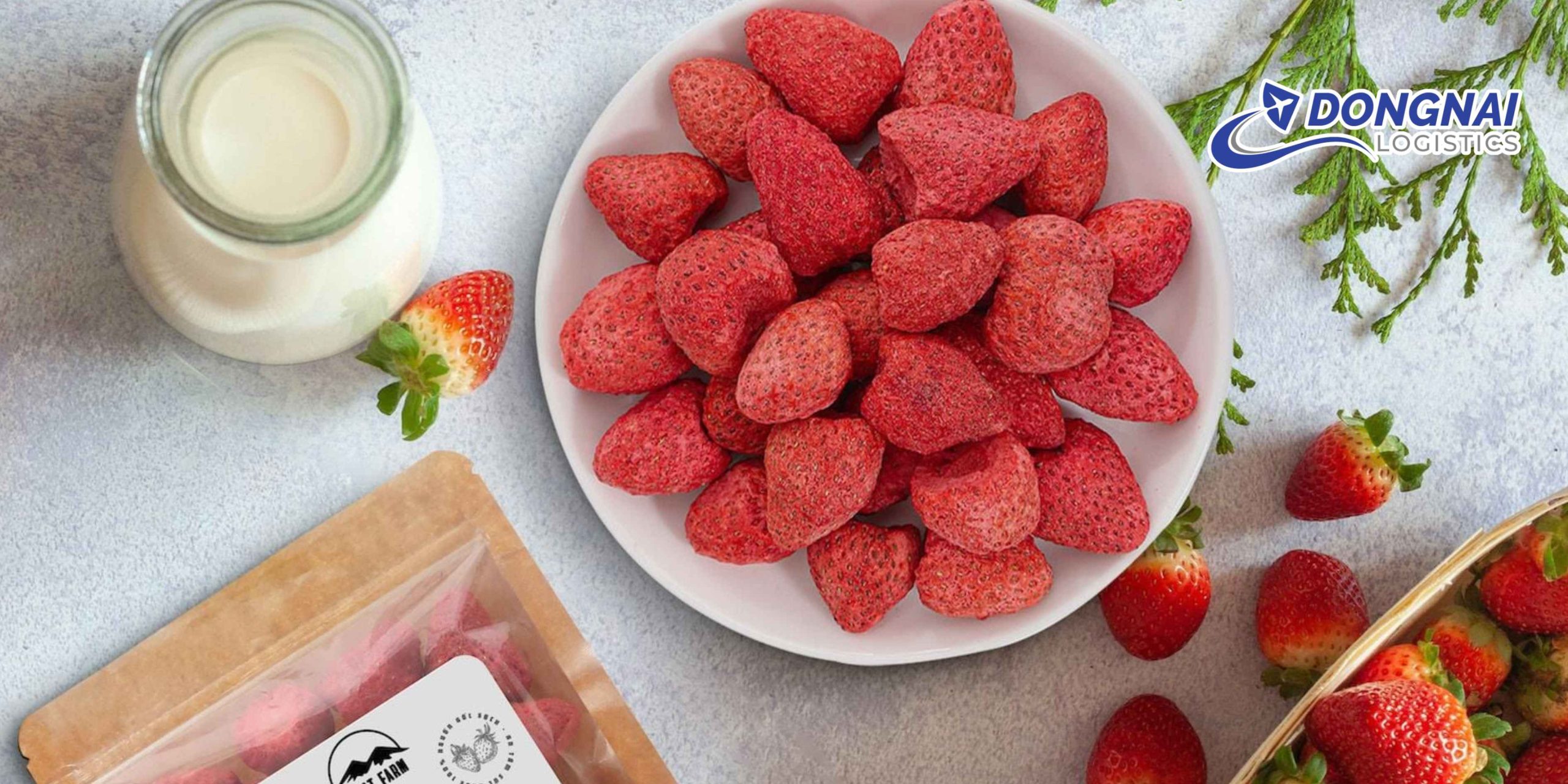 Gửi Dâu Sấy Đi Thanh Hóa – Giữ Trọn Hương Vị Cùng DongNai Logistics