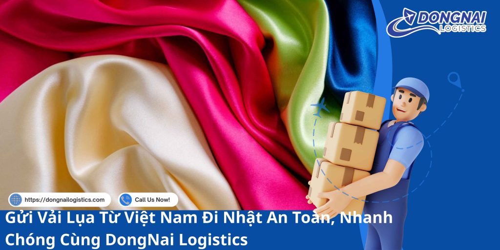 Gửi Vải Lụa Từ Việt Nam Đi Nhật An Toàn, Nhanh Chóng Cùng DongNai Logistics