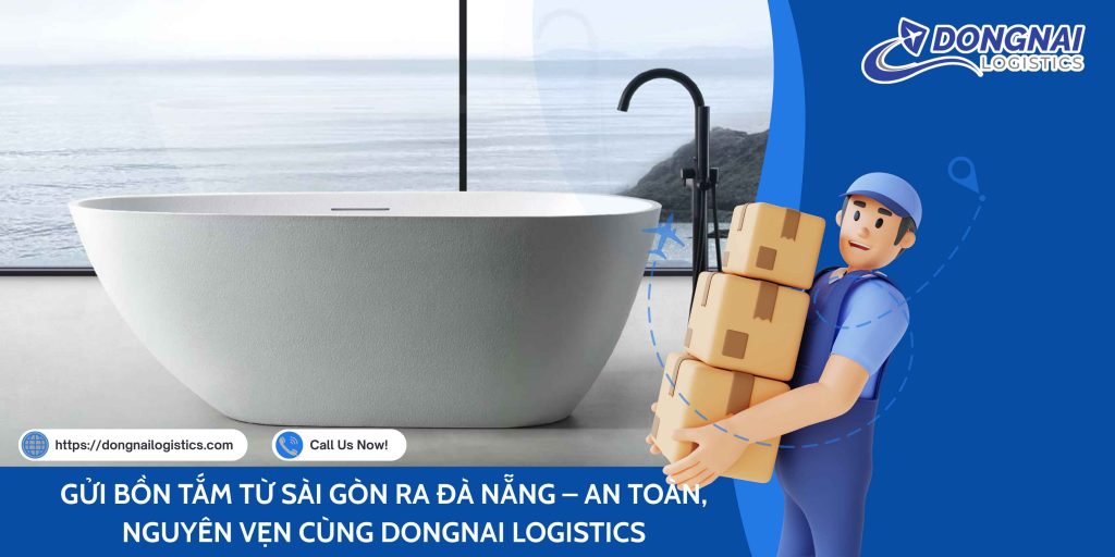 GỬI BỒN TẮM TỪ SÀI GÒN RA ĐÀ NẴNG – AN TOÀN, NGUYÊN VẸN CÙNG DONGNAI LOGISTICS
