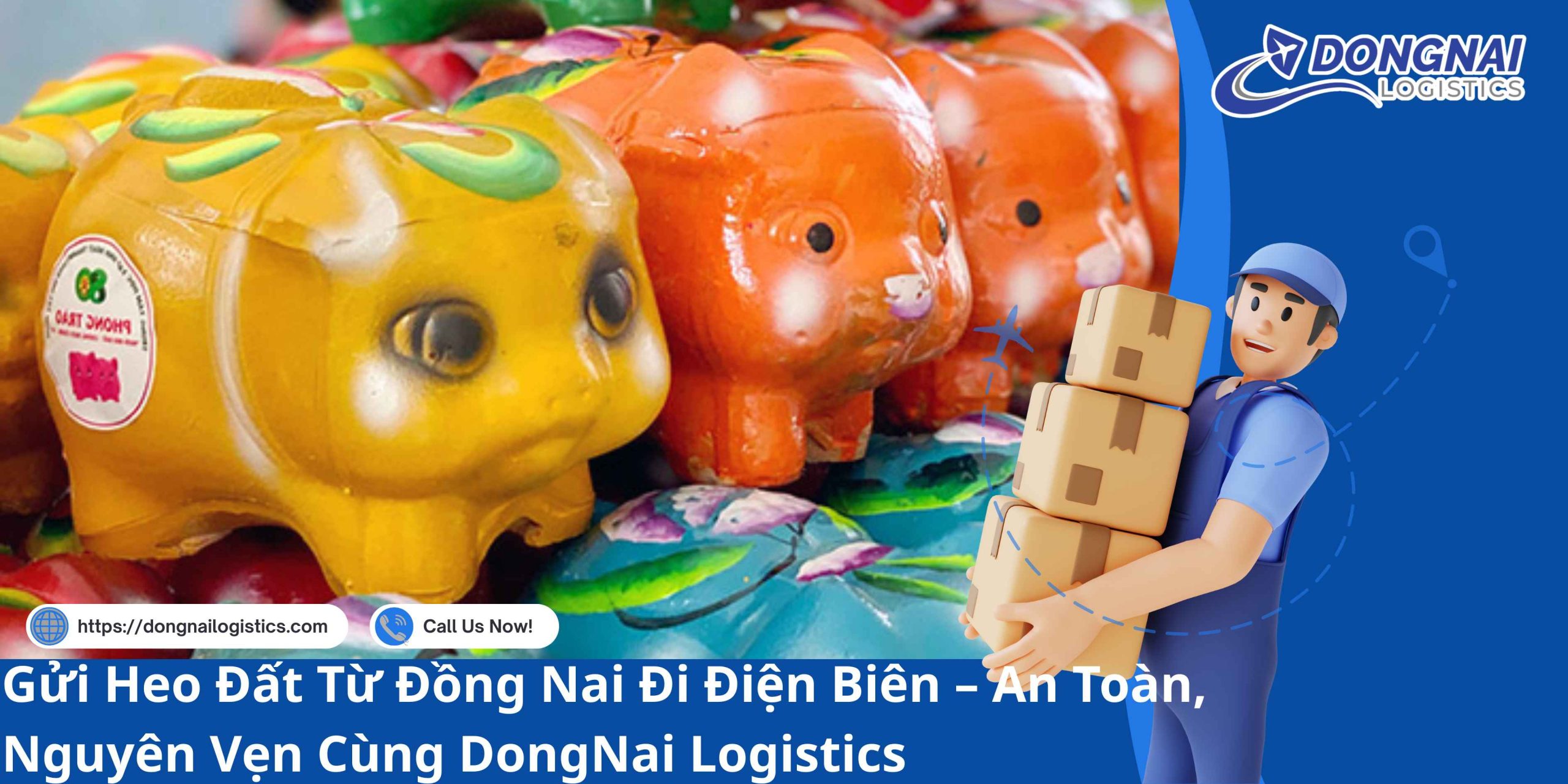 Gửi Heo Đất Từ Đồng Nai Đi Điện Biên – An Toàn, Nguyên Vẹn Cùng DongNai Logistics