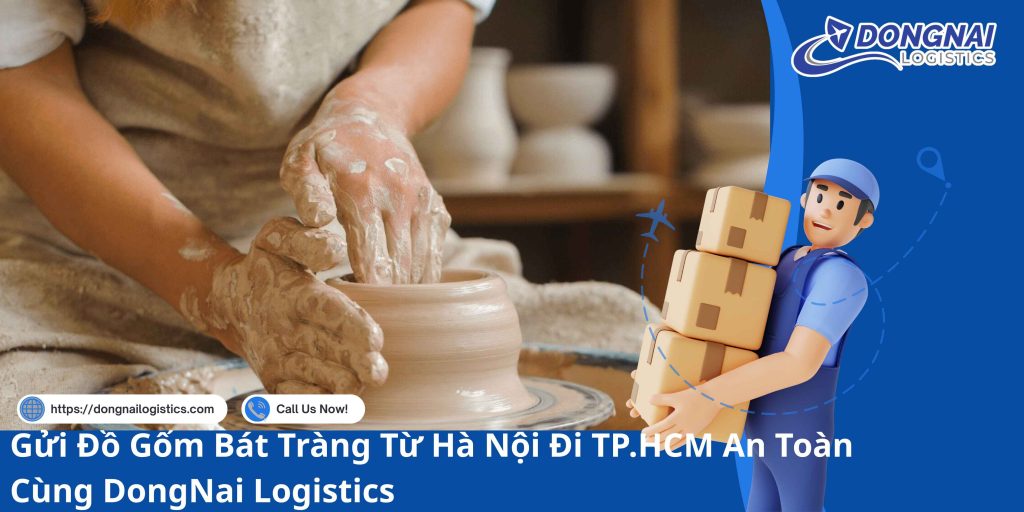 Gửi Đồ Gốm Bát Tràng Từ Hà Nội Đi TP.HCM An Toàn Cùng DongNai Logistics