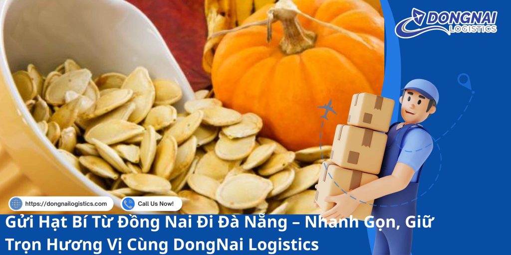 Gửi Hạt Bí Từ Đồng Nai Đi Đà Nẵng – Nhanh Gọn, Giữ Trọn Hương Vị Cùng DongNai Logistics