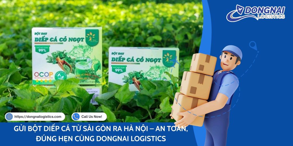 GỬI BỘT DIẾP CÁ TỪ SÀI GÒN RA HÀ NỘI – AN TOÀN, ĐÚNG HẸN CÙNG DONGNAI LOGISTICS