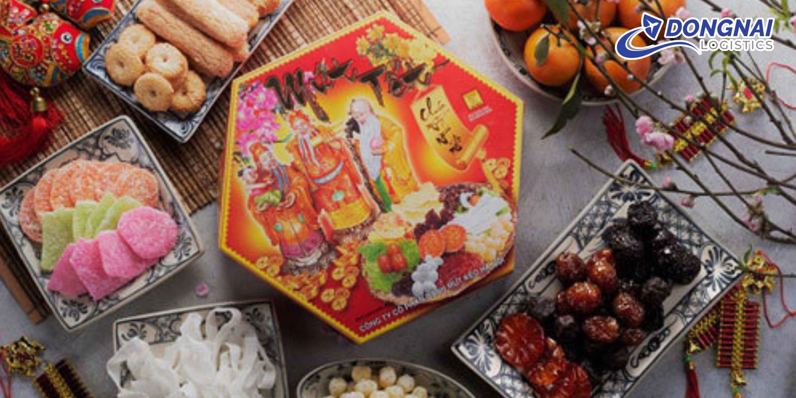 Gửi Bánh Kẹo Tết Từ Hà Nội Về Buôn Ma Thuột – Nhanh Gọn, An Toàn Cùng DongNai Logistics 
