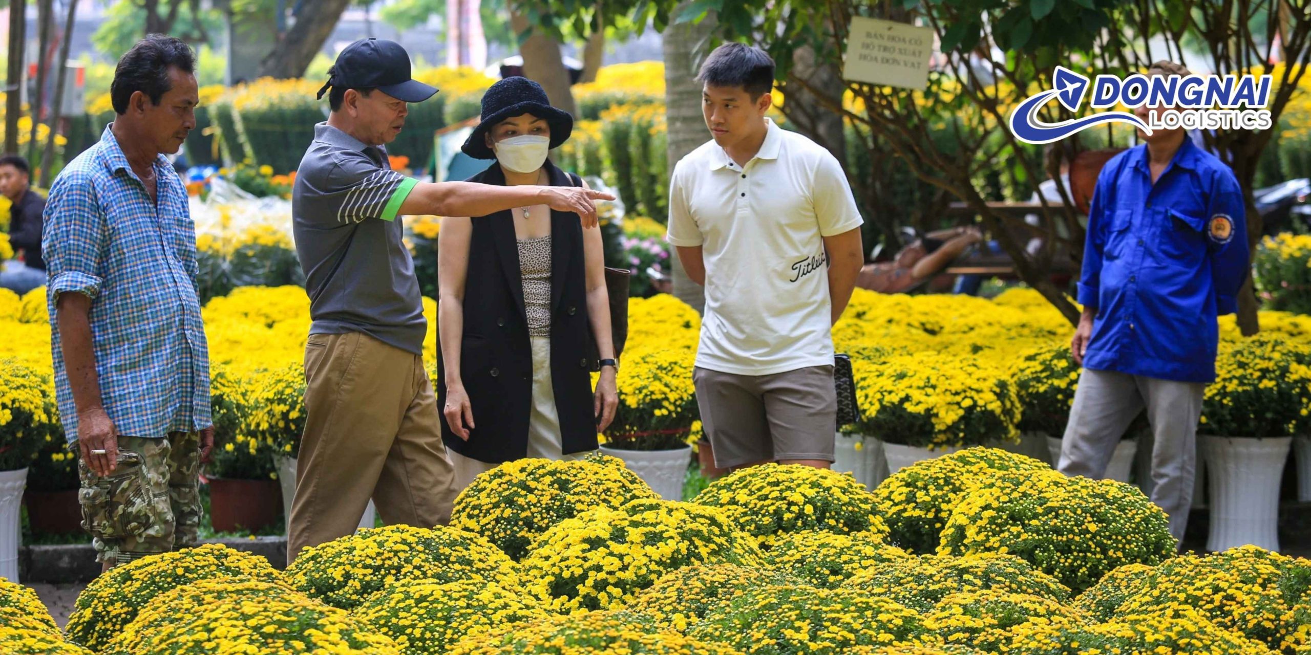 Gửi Hoa Cúc Tết Từ Đồng Tháp Vào TP.HCM – Tươi Lâu, Đúng Hẹn Cùng DongNai Logistics
