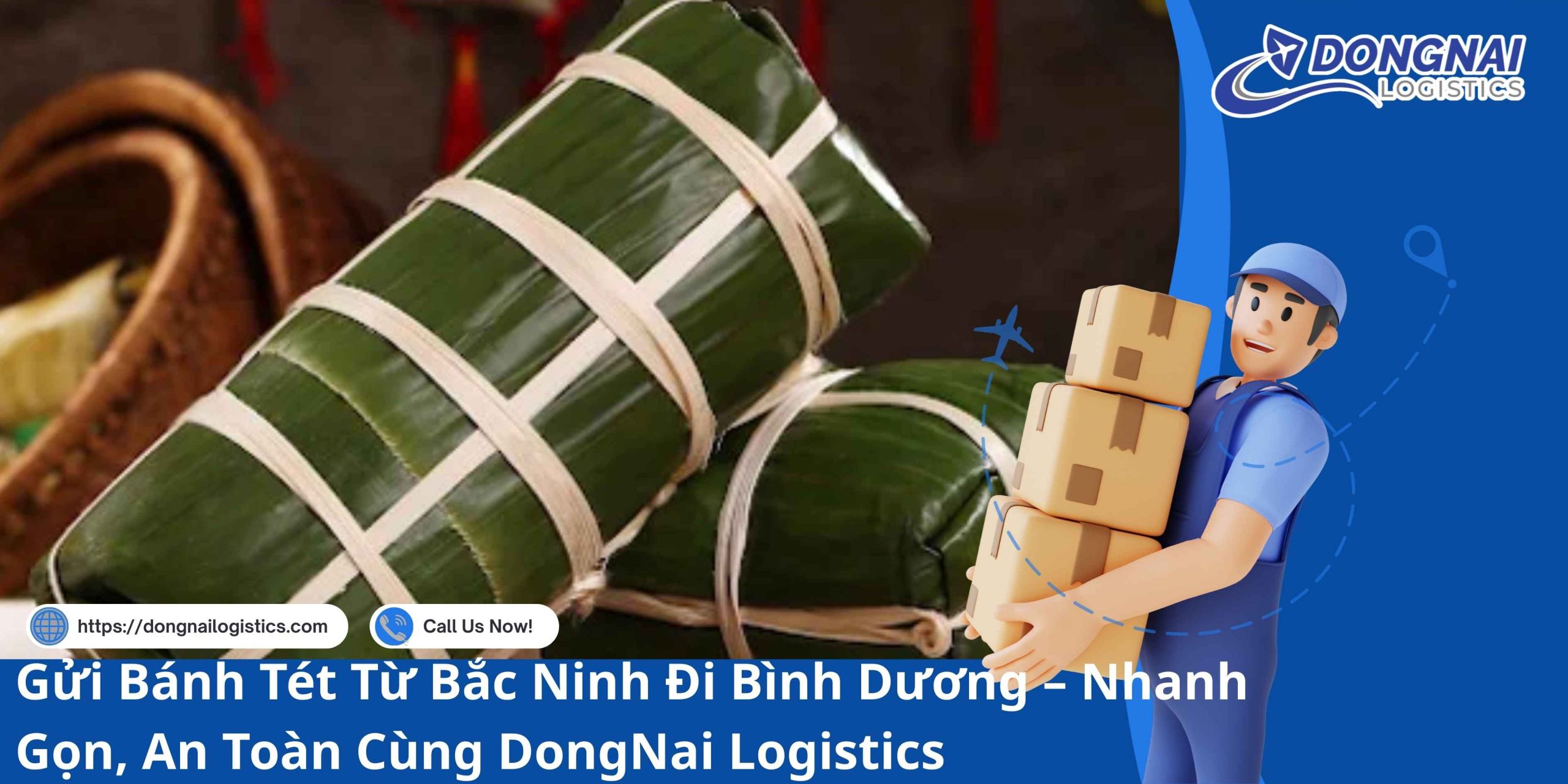 Gửi Bánh Tét Từ Bắc Ninh Đi Bình Dương – Nhanh Gọn, An Toàn Cùng DongNai Logistics
