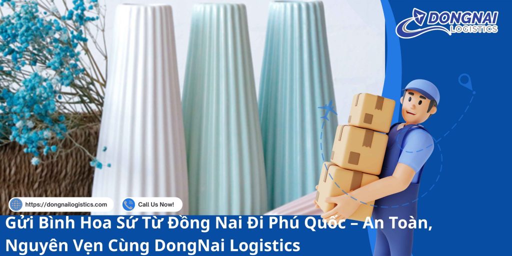 Gửi Bình Hoa Sứ Từ Đồng Nai Đi Phú Quốc – An Toàn, Nguyên Vẹn Cùng DongNai Logistics