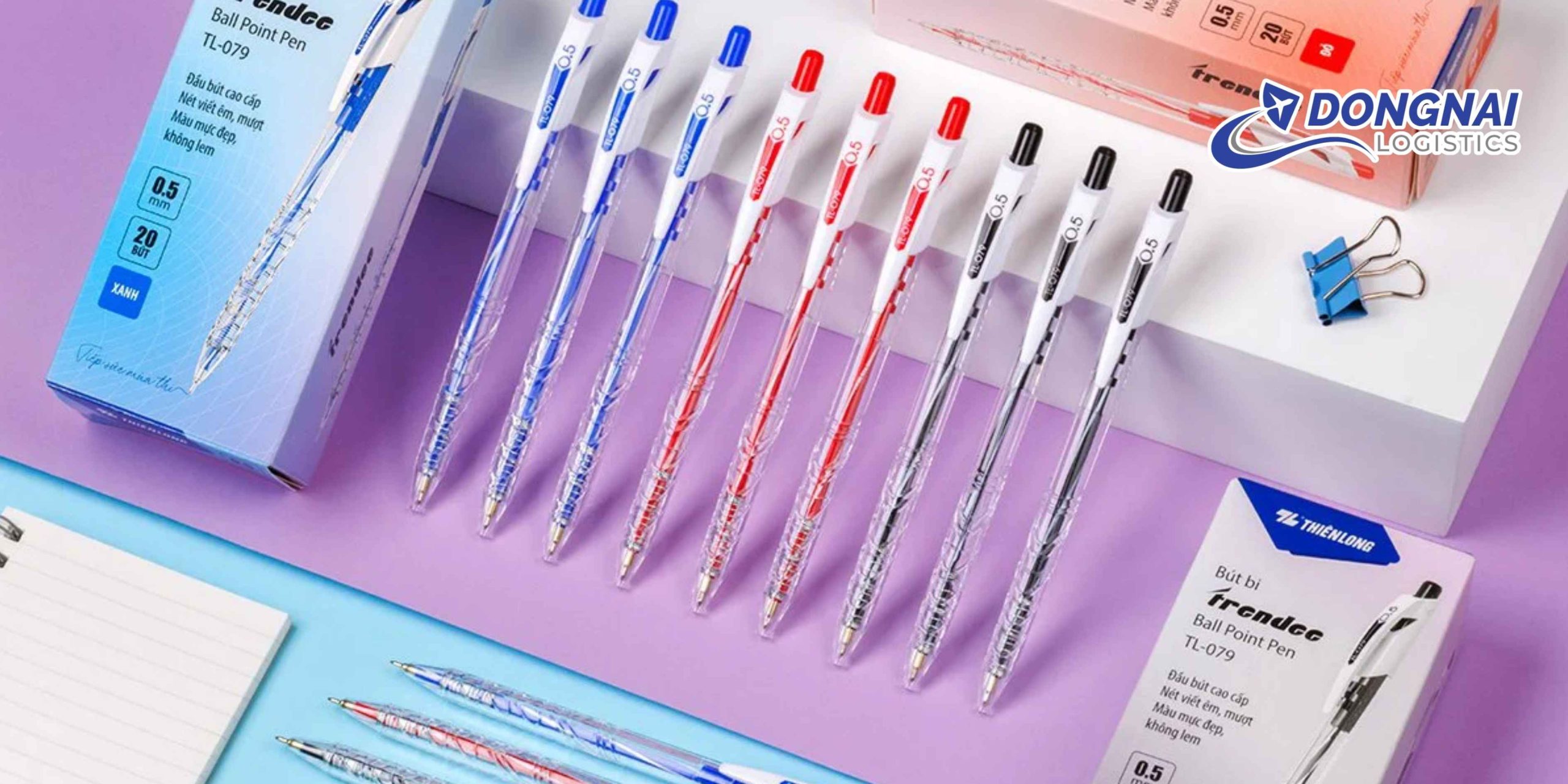Gửi Bút Bi Từ HCM Về Cà Mau Nhanh Chóng – An Toàn Cùng DongNai Logistics