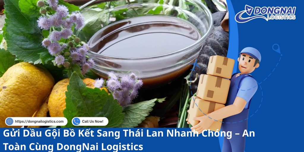 Gửi Dầu Gội Bồ Kết Sang Thái Lan Nhanh Chóng – An Toàn Cùng DongNai Logistics