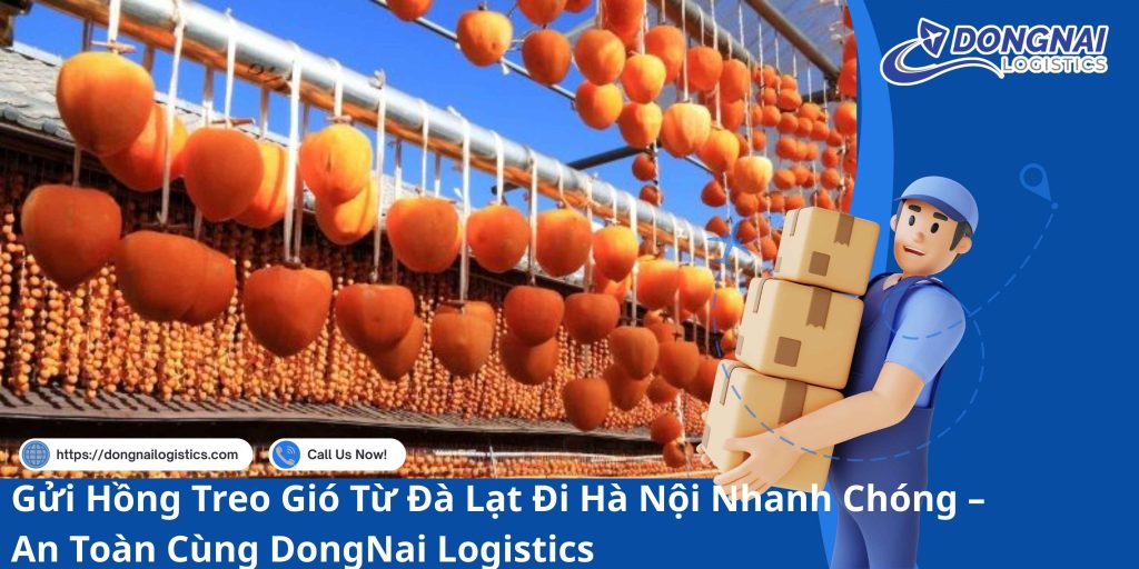 Gửi Hồng Treo Gió Từ Đà Lạt Đi Hà Nội Nhanh Chóng – An Toàn Cùng DongNai Logistics