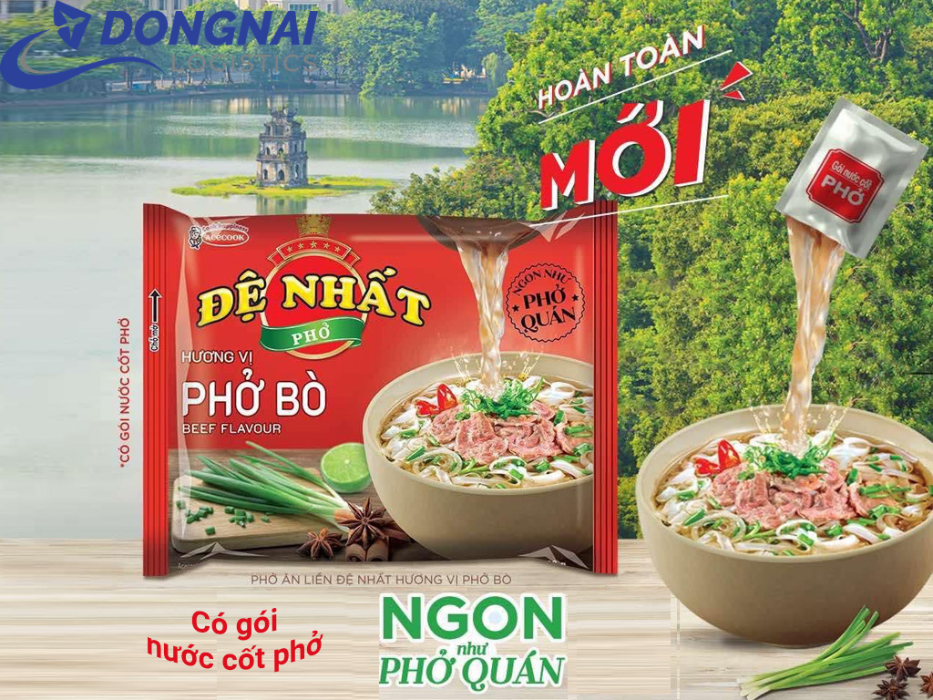Gửi Phở Gói Từ Việt Nam Đi Châu Âu - Giữ chon Hương Vị Cùng DongNai Logistics