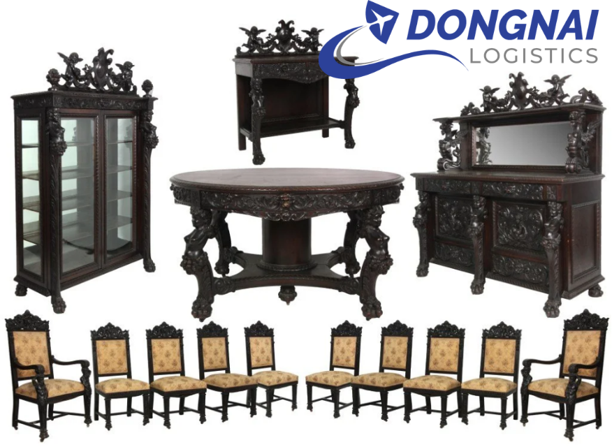 VẬN CHUYỂN ĐỒ TRIỂN LÃM CHO DOANH NGHIỆP GỖ VÀ CƠ KHÍ